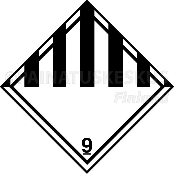 ADR-kuljetusmerkki 9