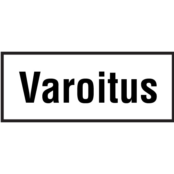 GHS-huomiosana: Varoitus