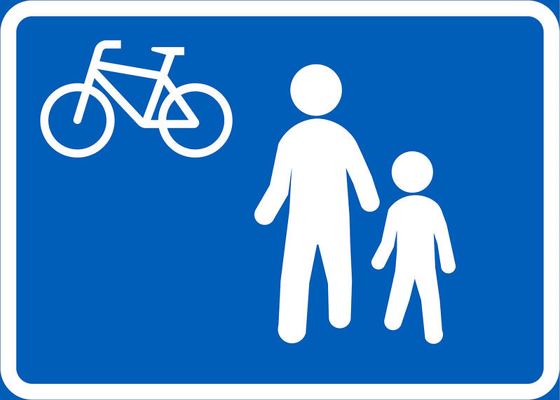 Kävelykatu liikennemerkki