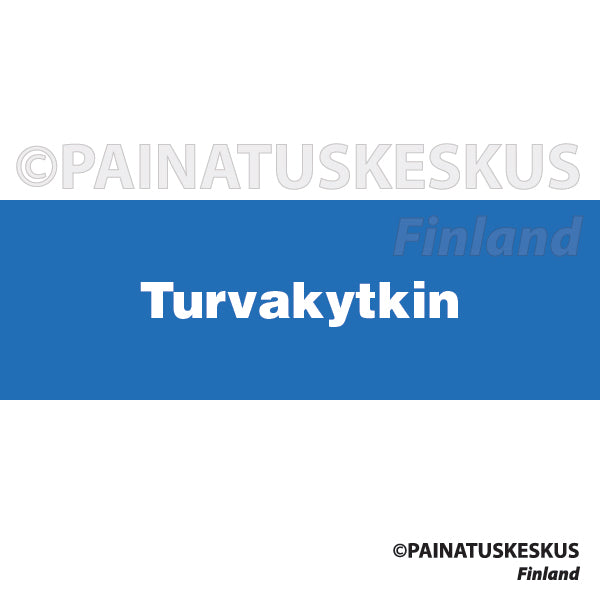 Turvakytkin sähköalan merkki