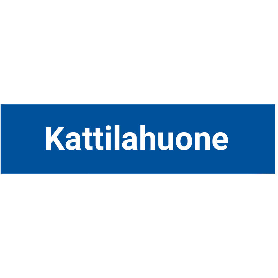 Kattilahuone kyltti