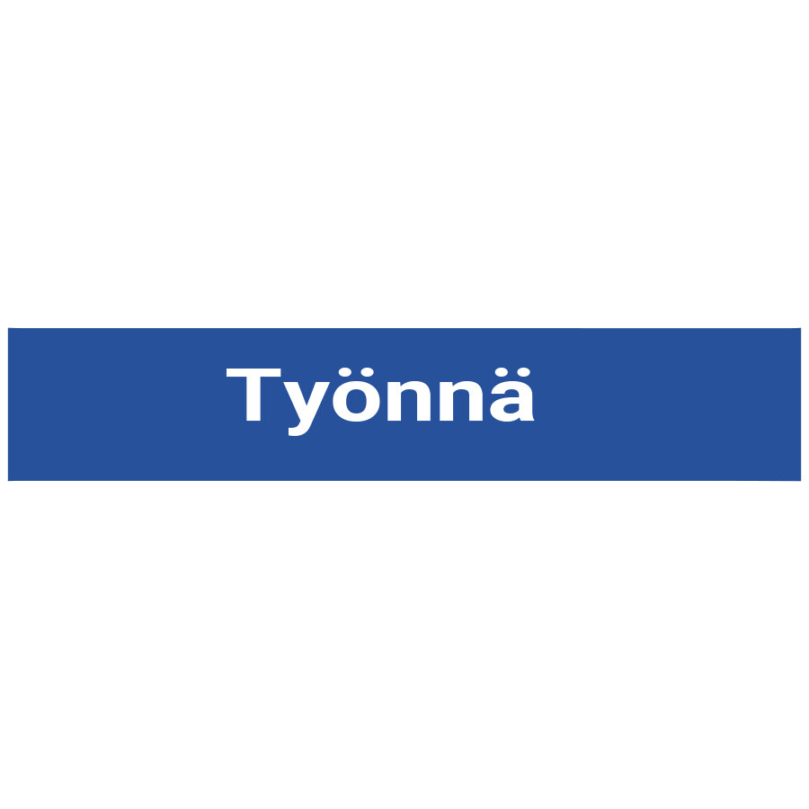 Työnnä kyltti