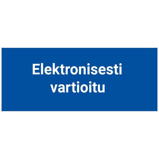 Elektronisesti vartioitu kyltti